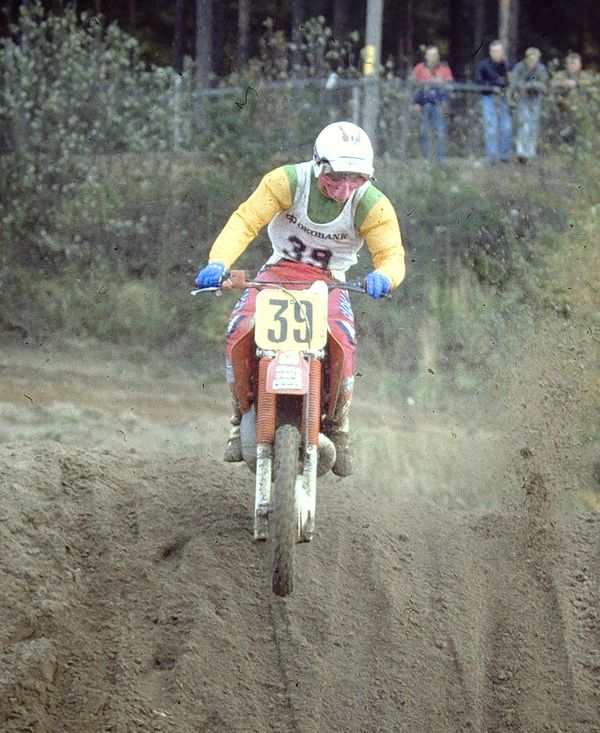 Eckert joukkue SM-cross Ruskeasanta